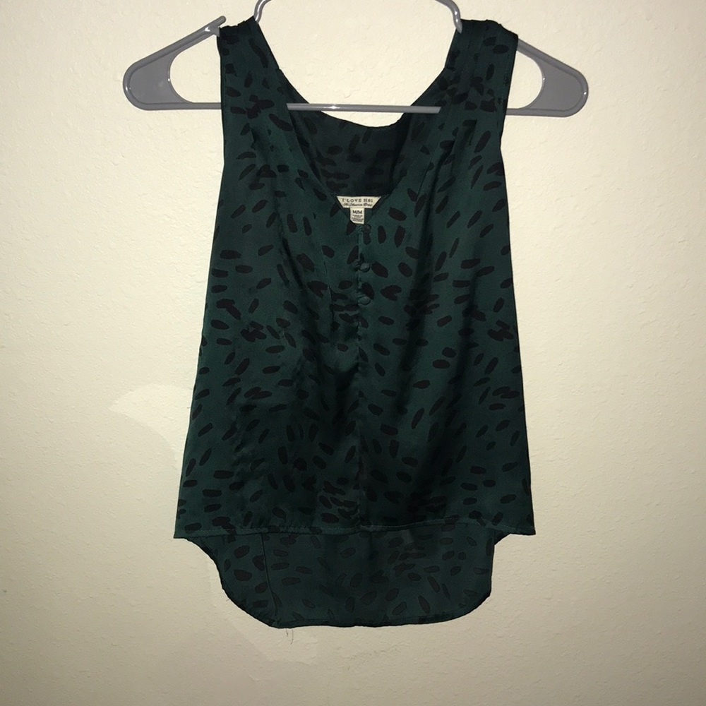 Crop top with light wear